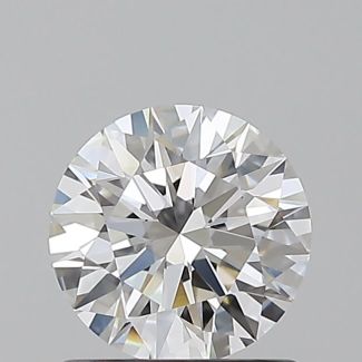 1.0 Carat Round E IF EX GIA Natural Diamond