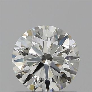 0.60 Carat Round H IF EX IGI Natural Diamond