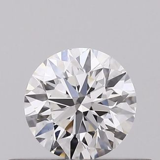 0.3 Carat Round F VS2 EX GIA Natural Diamond