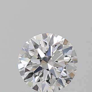 0.71 Carat Round E VVS2 EX GIA Natural Diamond