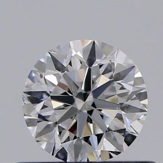 0.45 Carat Round D SI1 VG GIA Natural Diamond