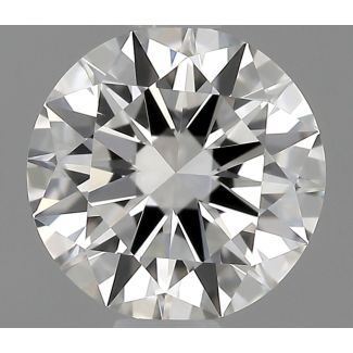 0.5 Carat Round G IF EX GIA Natural Diamond