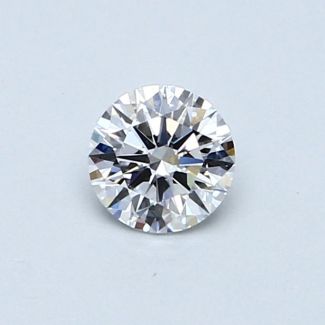 0.4 Carat Round D VS1 EX VG GIA Natural Diamond