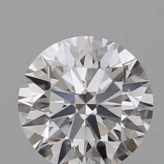 0.55 Carat Round D VS2 EX GIA Natural Diamond