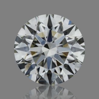 0.42 Carat Round I VS1 EX GIA Natural Diamond