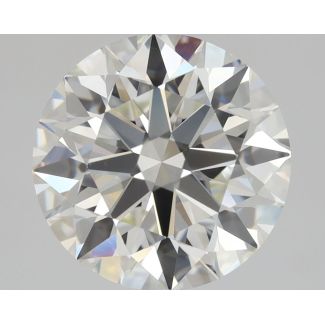 1.8 Carat Round I VVS1 EX GIA Natural Diamond