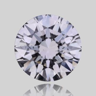 0.77 Carat Round H SI2 EX GIA Natural Diamond