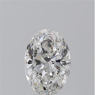 2.01 Carat Oval E SI2 - EX VG GIA Natural Diamond