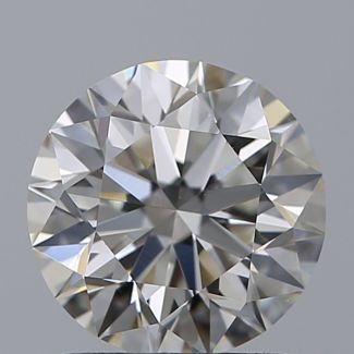 1.33 Carat Round I VS1 EX GIA Natural Diamond