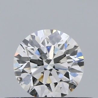 0.3 Carat Round D SI1 EX IGI Natural Diamond