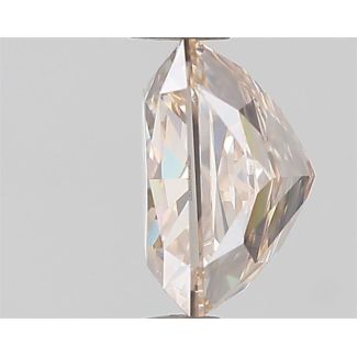 1.51 Carat Cushion Brilliant Light Pink Brown VS2 - EX GIA Natural Diamond