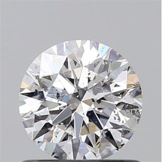 0.70 Carat Round D SI2 EX VG GIA Natural Diamond