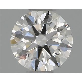 0.31 Carat Round G SI2 EX GIA Natural Diamond