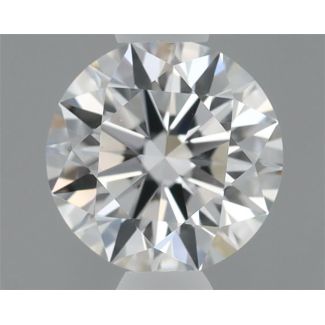 0.41 Carat Round F VS1 EX GIA Natural Diamond