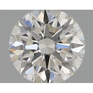 0.30 Carat Round H VS2 EX IGI Natural Diamond