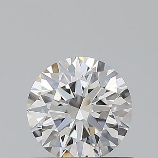 0.54 Carat Round G VVS1 EX GIA Natural Diamond