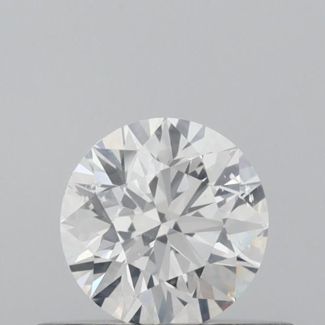 0.4 Carat Round F SI2 EX VG GIA Natural Diamond