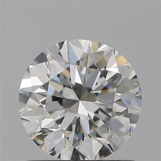 0.90 Carat Round G VVS1 VG EX GIA Natural Diamond