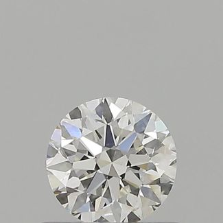 0.5 Carat Round H SI2 VG EX GIA Natural Diamond