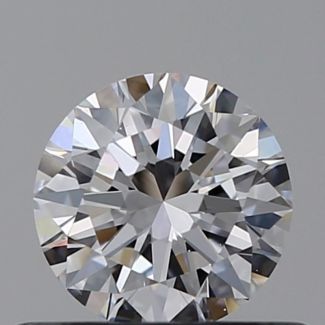 0.4 Carat Round D VS2 EX GIA Natural Diamond