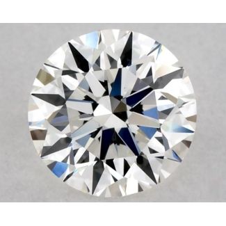 0.5 Carat Round H VS1 EX VG GIA Natural Diamond