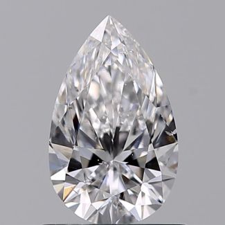 0.72 Carat Pear D SI1 - VG GIA Natural Diamond