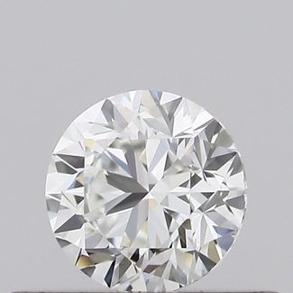 0.3 Carat Round H VVS2 GD EX VG GIA Natural Diamond