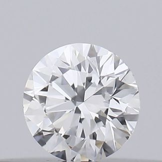 0.15 Carat Round D VS2 EX GIA Natural Diamond