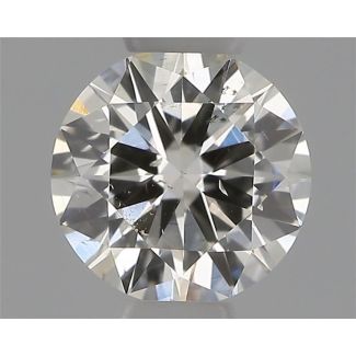 0.30 Carat Round H SI1 EX VG IGI Natural Diamond