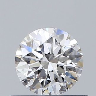 0.43 Carat Round F VS2 EX GIA Natural Diamond