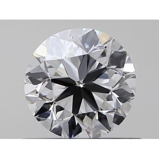 0.5 Carat Round E VVS1 VG EX GIA Natural Diamond