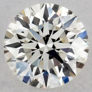 0.24 Carat Round I SI1 EX GIA Natural Diamond