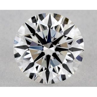 0.53 Carat Round G VS1 EX GIA Natural Diamond