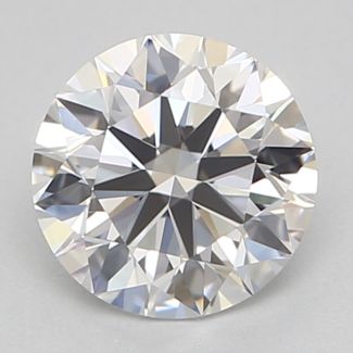 0.57 Carat Round D VS1 EX GIA Natural Diamond