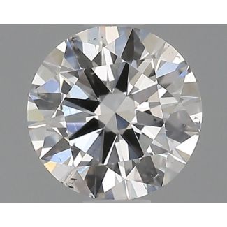 0.5 Carat Round F VS2 EX GIA Natural Diamond