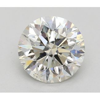 2.01 Carat Round H SI2 EX GIA Natural Diamond