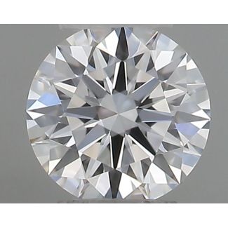 0.22 Carat Round D IF EX GIA Natural Diamond