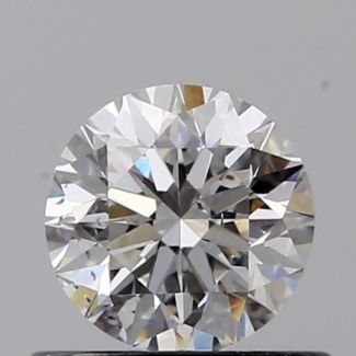 0.50 Carat Round E SI1 VG GIA Natural Diamond