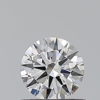 0.5 Carat Round F SI1 EX VG GIA Natural Diamond