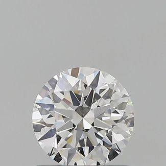 0.71 Carat Round E VVS2 EX GIA Natural Diamond