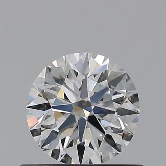 0.5 Carat Round E SI1 EX VG GIA Natural Diamond