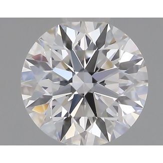 0.51 Carat Round E VS1 EX GIA Natural Diamond