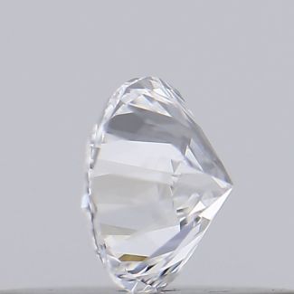 0.18 Carat Round D VVS2 EX GIA Natural Diamond