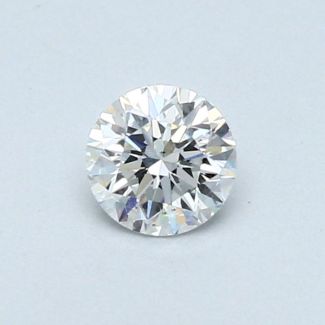 0.36 Carat Round D VS2 VG EX GIA Natural Diamond