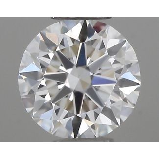 0.3 Carat Round F VVS2 VG EX GIA Natural Diamond