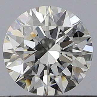 0.5 Carat Round F VS1 EX GIA Natural Diamond