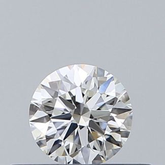 0.3 Carat Round H VVS1 EX GIA Natural Diamond