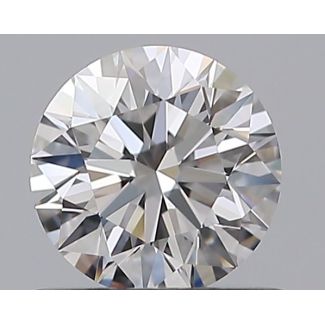 0.55 Carat Round D VVS1 EX GIA Natural Diamond