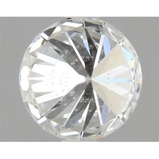 0.95 Carat Round H SI1 EX GIA Natural Diamond