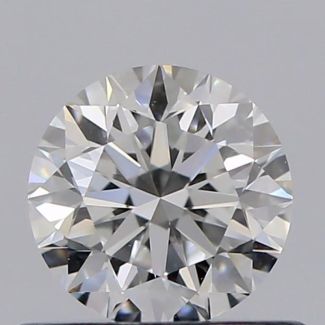 0.51 Carat Round E VS1 VG EX GIA Natural Diamond